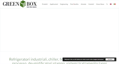 Desktop Screenshot of greenbox.it