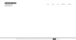 Desktop Screenshot of greenbox.la